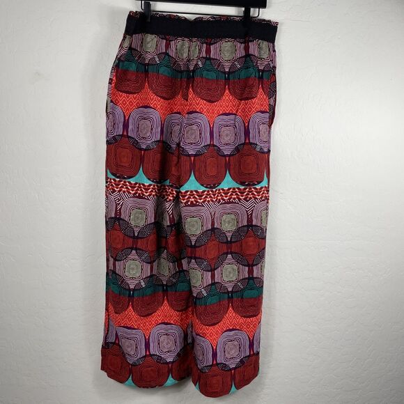 Maeve Size XL Wide Leg Pants Women High Waist Ankle Length - Picture 3 of 9